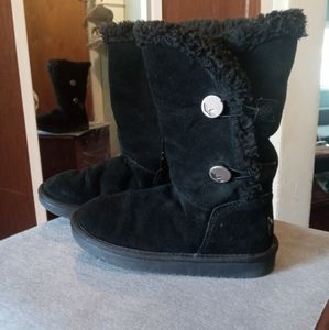 UGG Black Kinslei Kids (13)